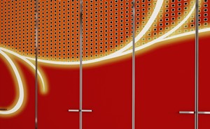 Wandtattoo am Schrank